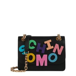 Moschino Bags Moschino Alphabet Logo Leather Shoulder Bag